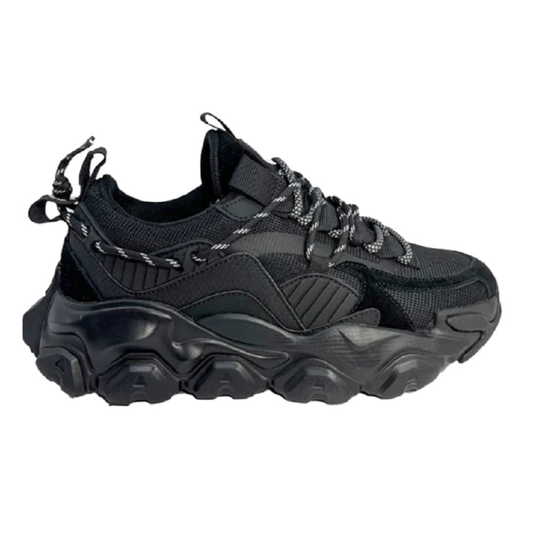Javi Mens Cited Sneaker, Adult, Black, 9.5 M US - Walmart.com display picture 1