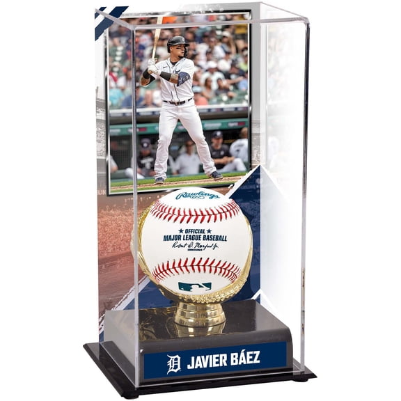 Javier Baez Detroit Tigers Gold Glove Display Case with Image - Fanatics Authentic Certified