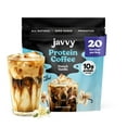 thumbnail image 1 of Javvy French Vanilla Protein Coffee - Premium Whey Protein & Instant Iced Coffee - Zero Artificial Flavors & Sweetners, 20 servings, 1 of 10