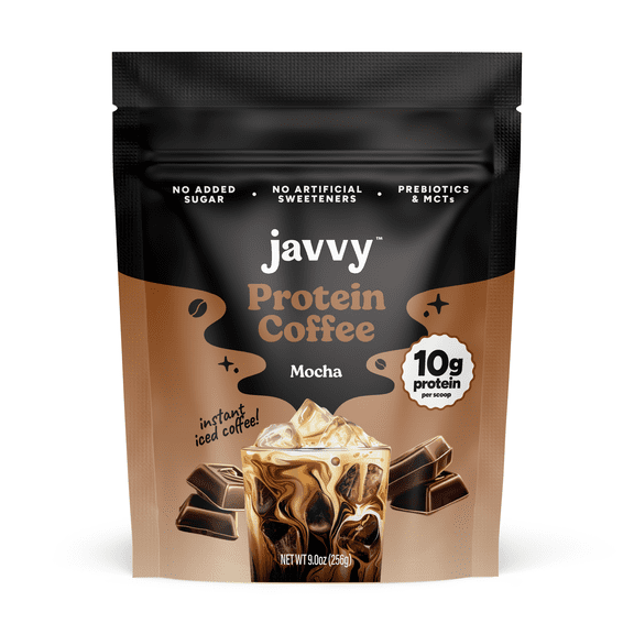 Javvy Mocha Protein Instant Coffee - 9 oz