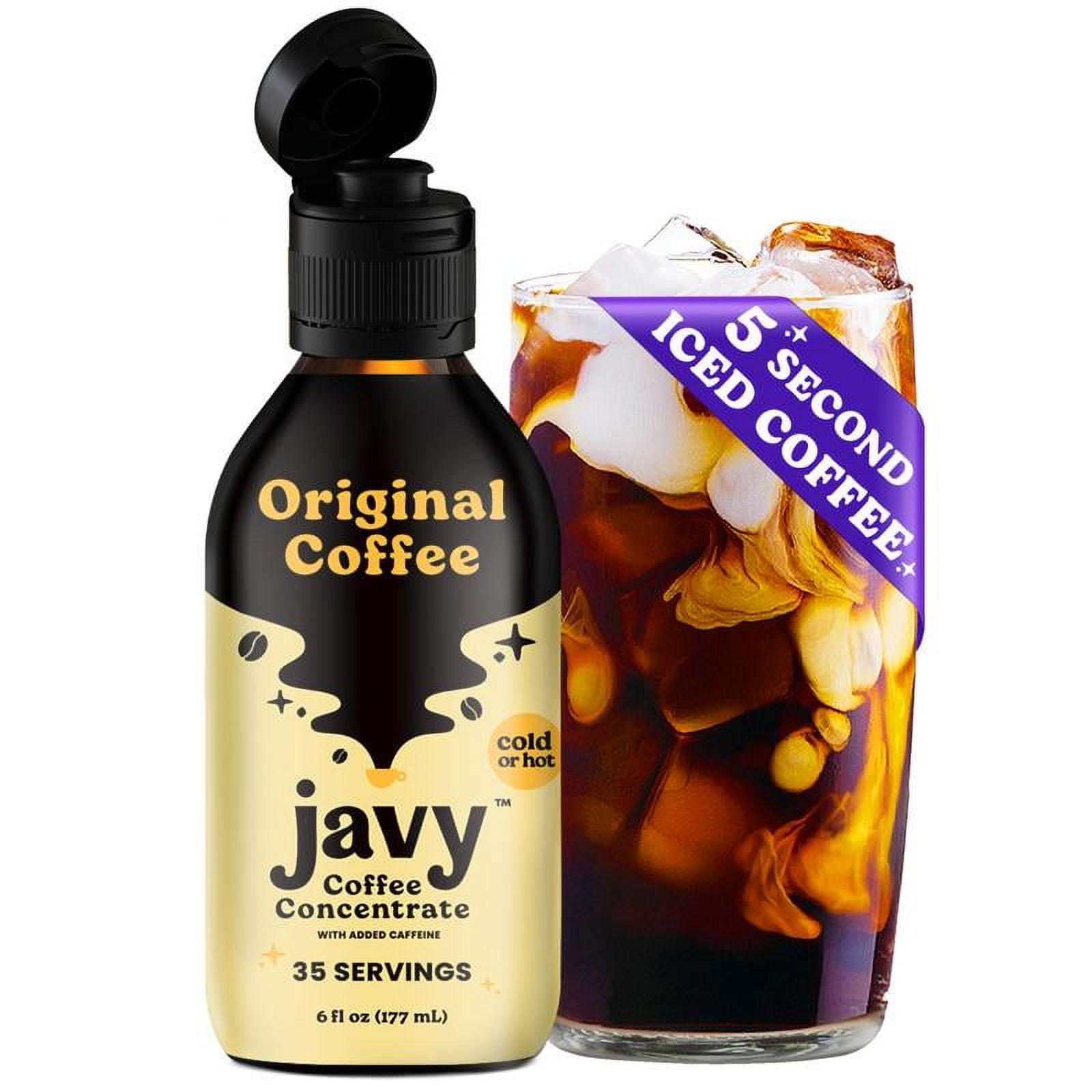 Javy Coffee Concentrate - 35 Servings, Cold Brew Coffee, Perfect for