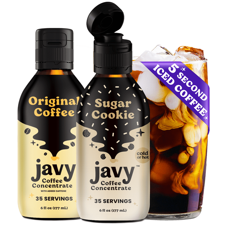 Javy Coffee Concentrate Bundle - Cold Brew Coffee, Perfect for 