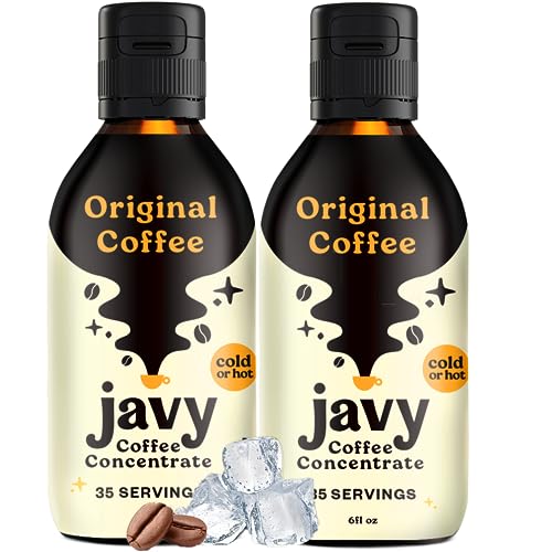 Javy Cold Brew Iced Coffee Concentrate, 2 Pack, Arabica Coffee
