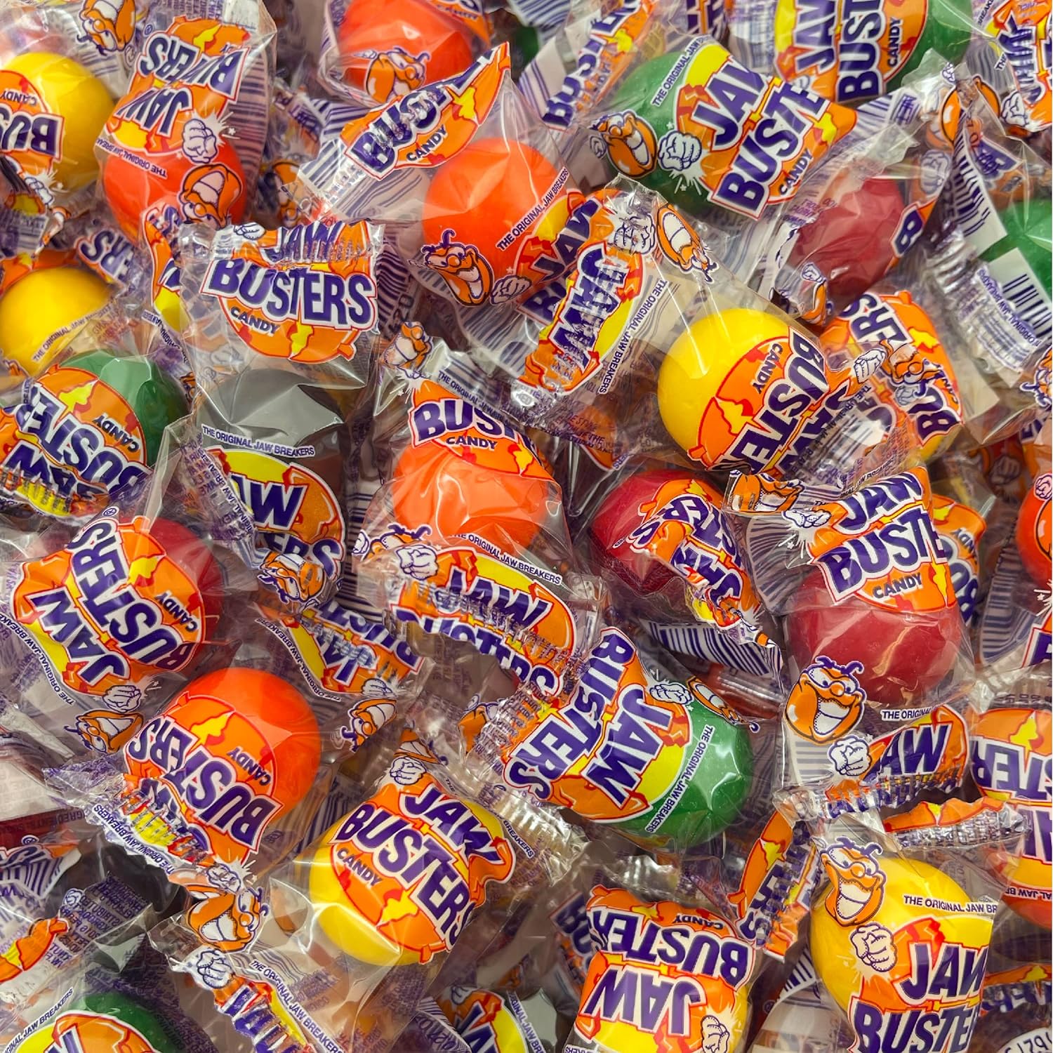 Jaw Busters Hard Candy Original Jaw Breakers 24Ounce Bag