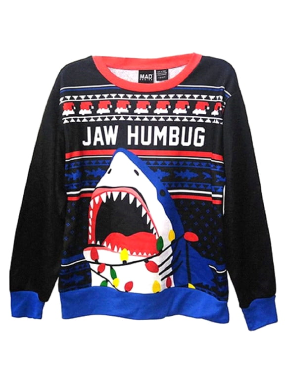 Jaw Humbug Long Sleeve Big Boy's Long Sleeve Top (Medium 10/12)