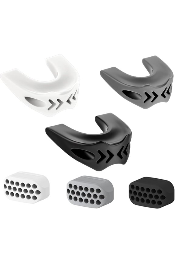 Jaw Trainer-Jawline Exerciser for Men & Women|3 Resistance Levels Jaw Exerciser for Beginner Intermediate & Advanced Users