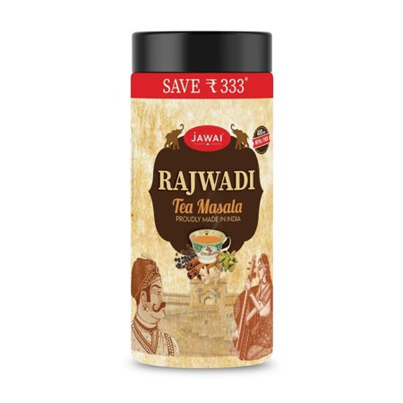 Jawai Rajwadi Tea (Chai) Masala - 400 Gms | New Reusable Jar Packing