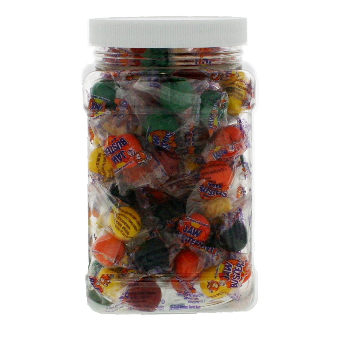 Jawbuster 1 Pound Bulk Individually Wrapped Jaw Buster Jawbreakers