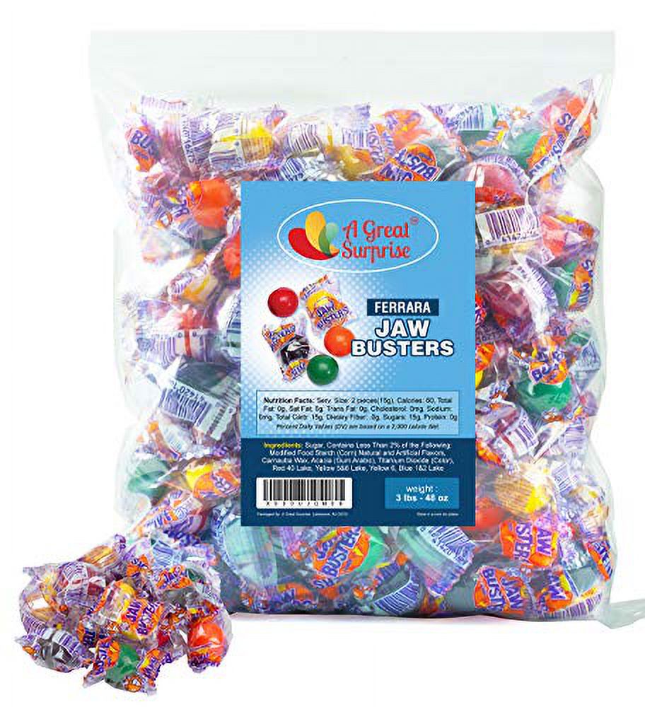 Jawbusters Jawbreakers Jaw Busters Ferrara Candy Medium Size