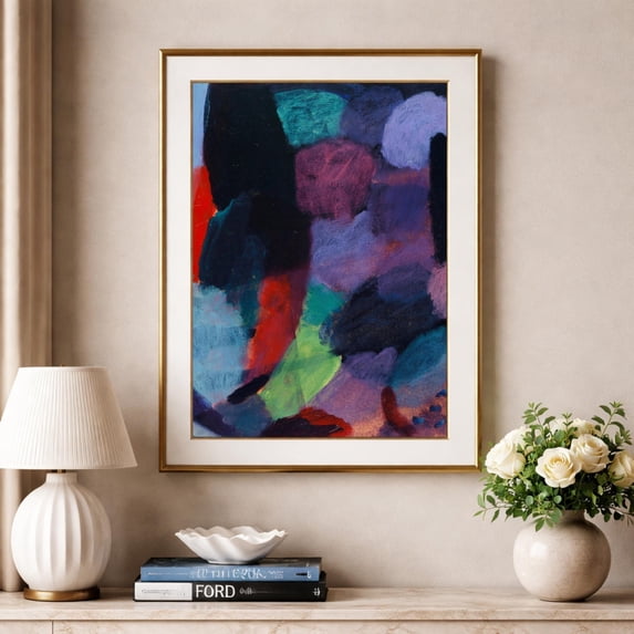Jawlensky Abstract Expressionist Moody Color Field Poster , Poster ...