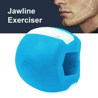 BetterZ Jaw Exerciser Facial High Tenacity Silicone Household Chin Trainer  for Home 