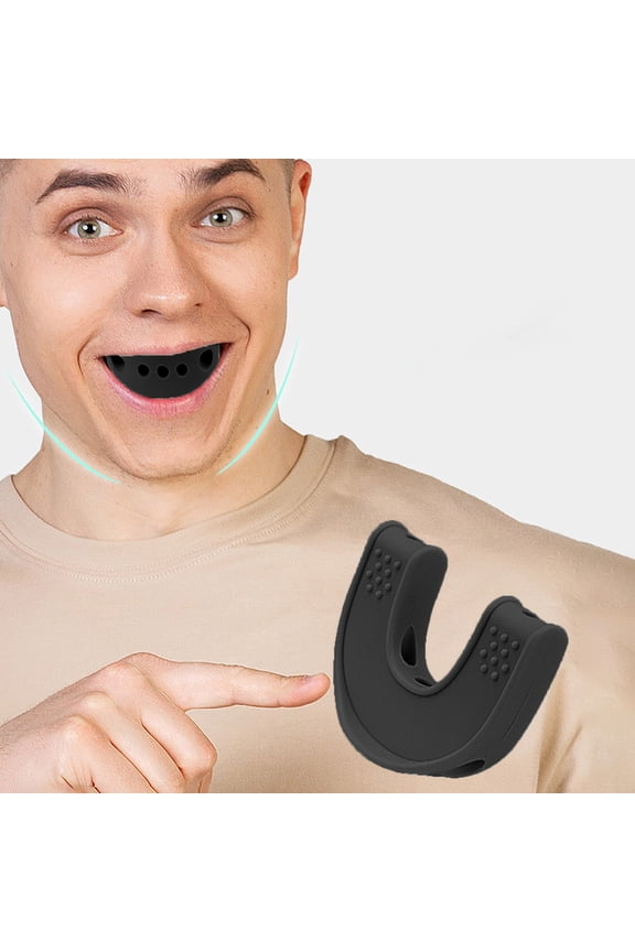 Jawline Exerciser and Double Chin Reducer Portable Facial Muscle Trainer for Defined Jaw Strengthening