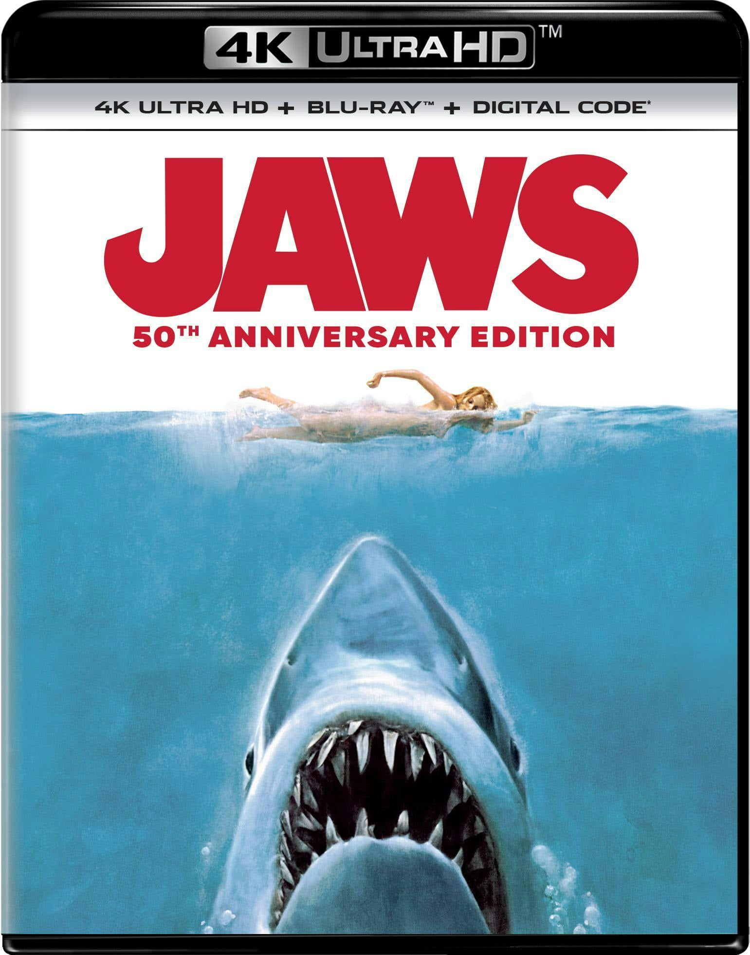 Jaws 50th Anniversary Edition (4K Ultra HD + Blu-ray +