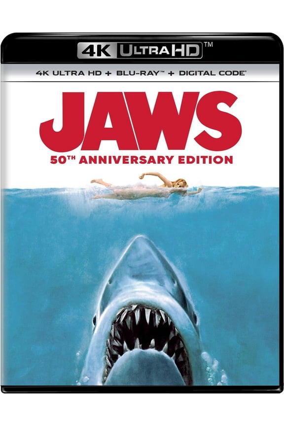 Jaws 50th Anniversary Edition (4K Ultra HD + Blu-ray + Digital Copy), Thriller, Universal