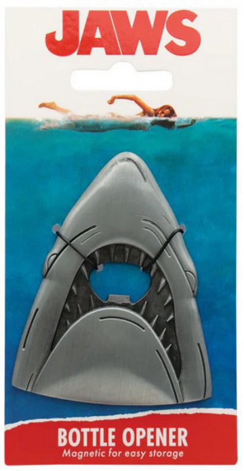 Jaws 50th Anniversary Shark Magnetic Metal Bottle Opener - Walmart.com