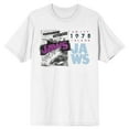 thumbnail image 1 of Jaws Amity Island 1975 Crew Neck Short Sleeve Men's White T-shirt, 1 of 4