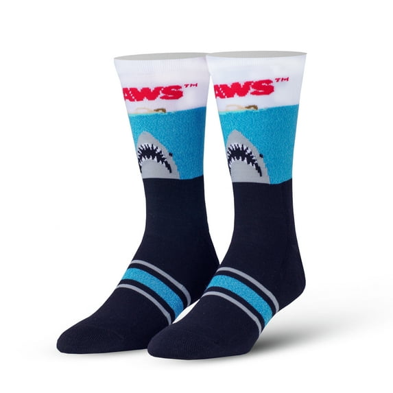Jaws Attack Knit Socks, 6-13