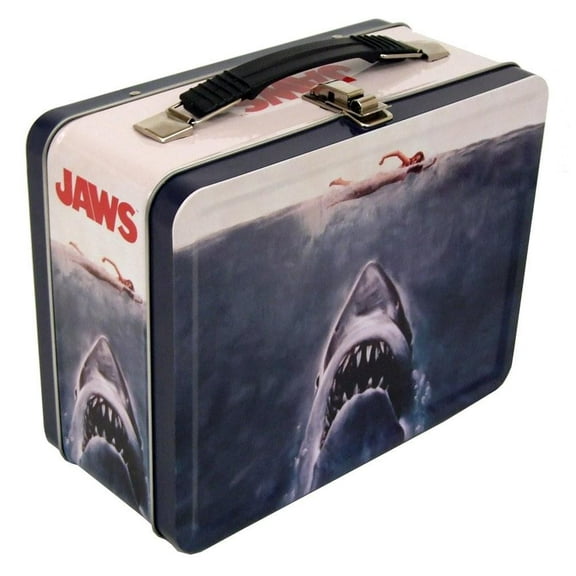 Jaws Beach Closed Lunch Box Tin Tote by Factory Entertainment