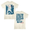 thumbnail image 1 of Jaws Bigger Boat Needed Men's T Shirt (Ivory, AdultS), 1 of 3