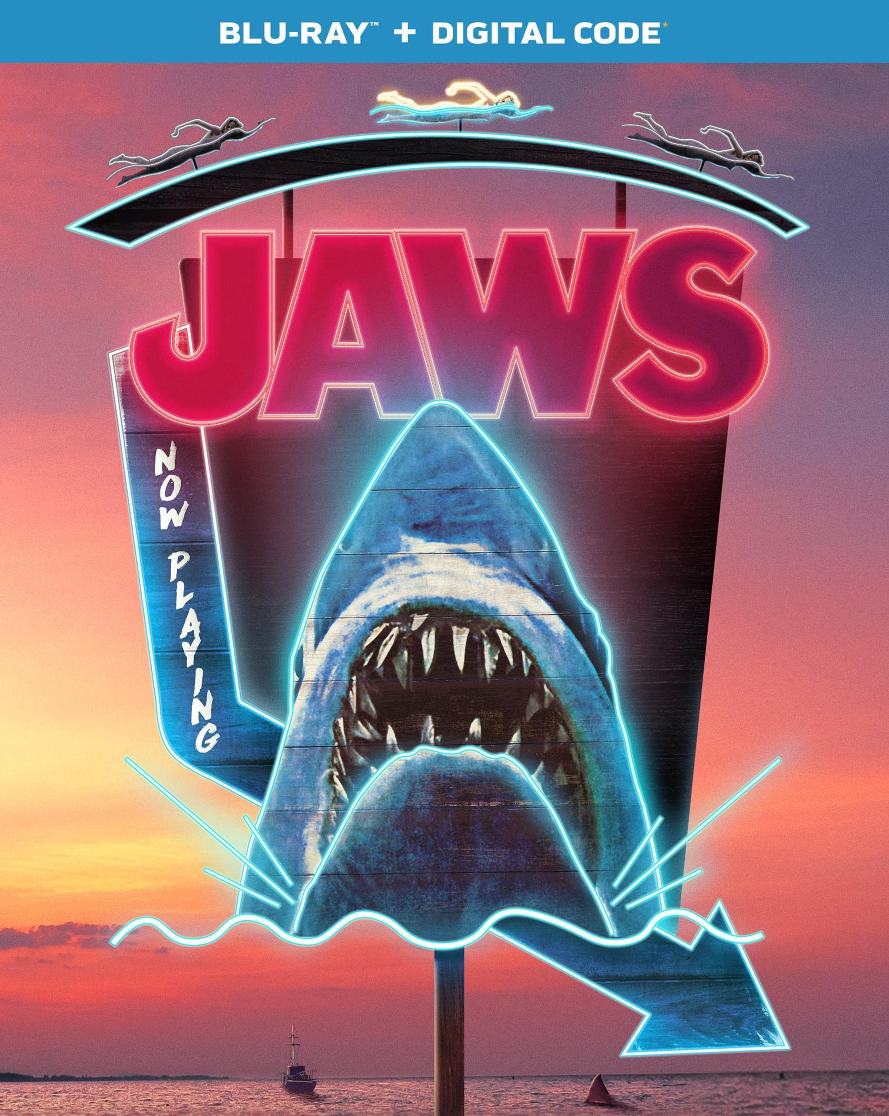 Jaws (Blu-ray + Digital Copy), Thriller, Universal - Walmart.com