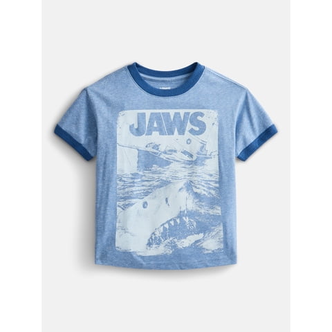Boys Graphic Button Shirt with Short Sleeves, Sizes 4-18