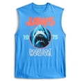 thumbnail image 1 of Jaws Boys Graphic Muscle Tank Top, Sizes 4-18, 1 of 3