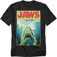 thumbnail image 1 of Jaws T-Shirt Bright Jaws Unisex Graphic Tee For Men & Women, 1 of 7