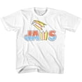thumbnail image 1 of Jaws Broken Surfboard White Youth T-Shirt, 1 of 2