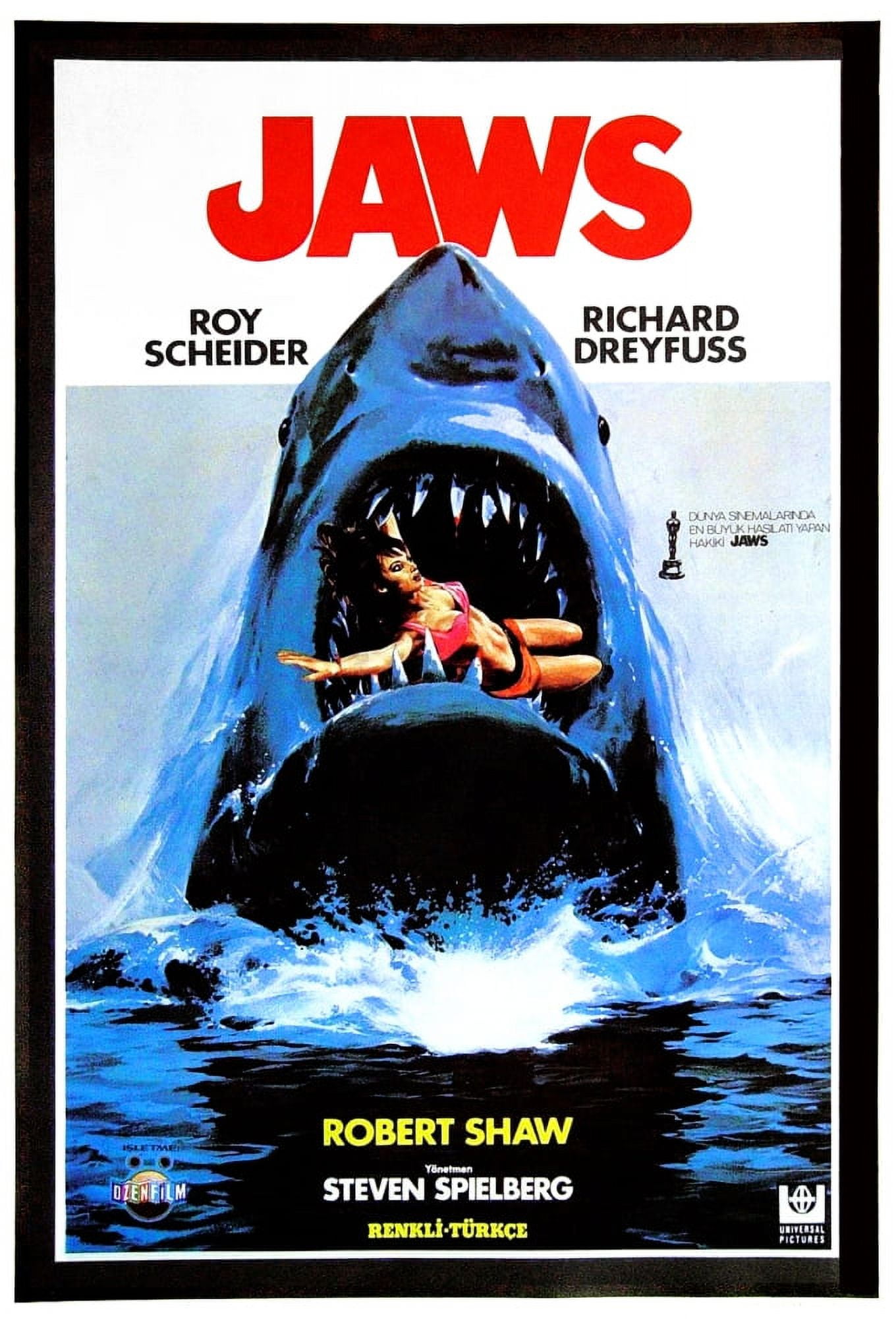 Jaws Canvas Art - (24 x 36)