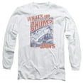 thumbnail image 1 of Jaws Chum Long Sleeve T-Shirt Adult 18/1 White, 1 of 1