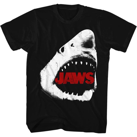 Jaws Comin' For U Black Adult T-Shirt