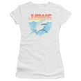 thumbnail image 1 of Jaws Cool Waves S/S Junior Women's T-Shirt Sheer White, 1 of 1