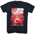 thumbnail image 1 of Jaws Handwritten Navy Adult T-Shirt 4Xlt, 1 of 2