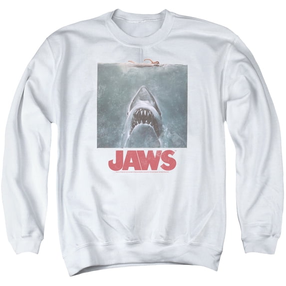 Jaws - Distressed Jaws - Crewneck Sweatshirt - XX-Large