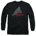 thumbnail image 1 of Jaws - Dorsal Text - Long Sleeve Shirt - X-Large, 1 of 2