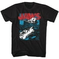 thumbnail image 1 of Jaws Great White Black Adult T-Shirt, 1 of 2