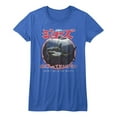 thumbnail image 1 of Jaws Japanese Warning Royal Junior Women's T-Shirt, 1 of 2