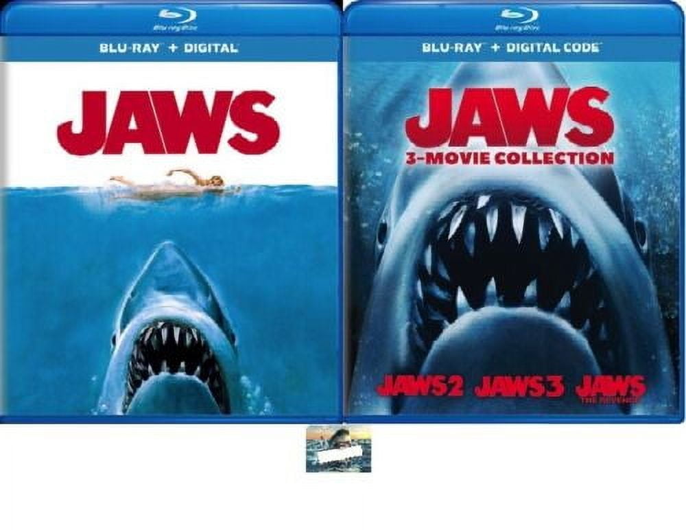 Jaws & Jaws 3Movie Collection Jaws 2 / Jaws 3 / Jaws The Revenge 4 Blu
