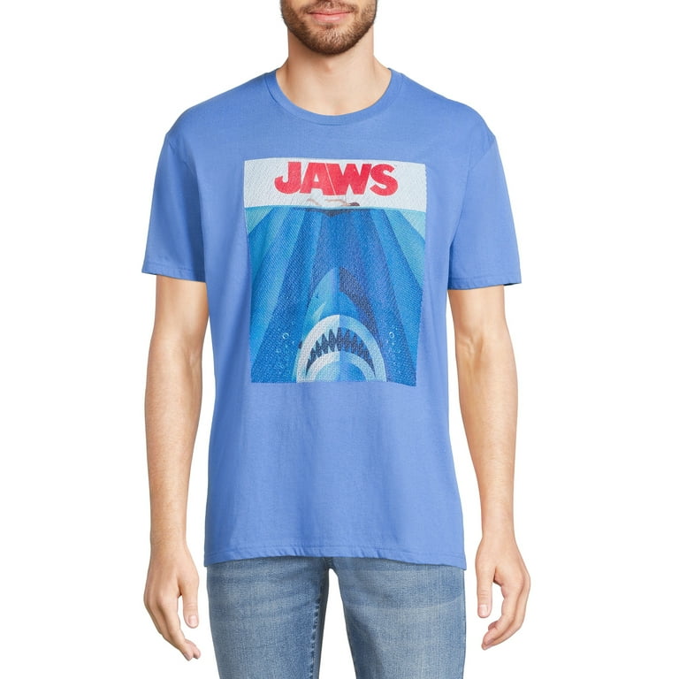 Jaws Men s Big Men s Threadpixel Graphic T Shirt Walmart