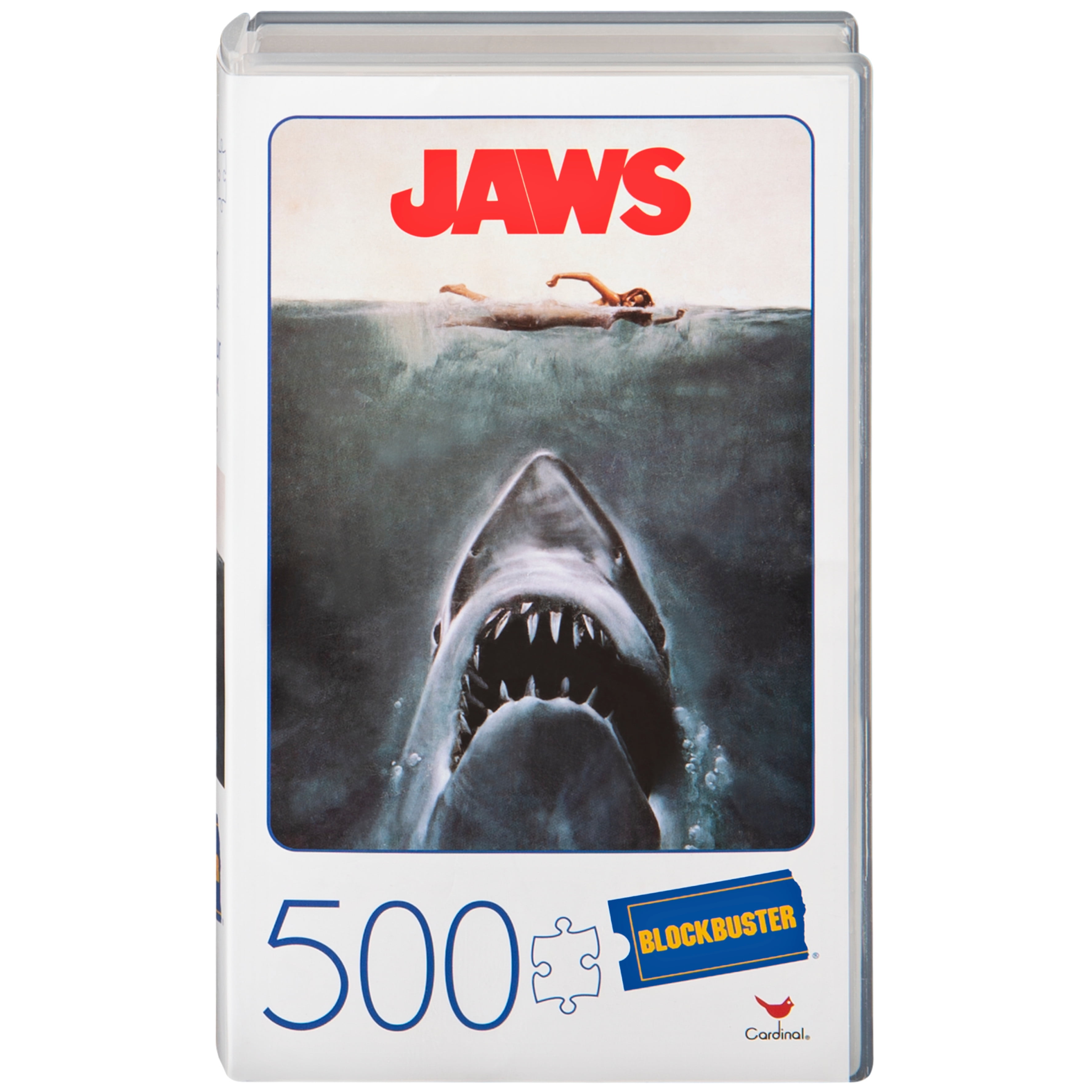 Jaws Movie Adults Jigsaw: 500-Piece Puzzle with Retro