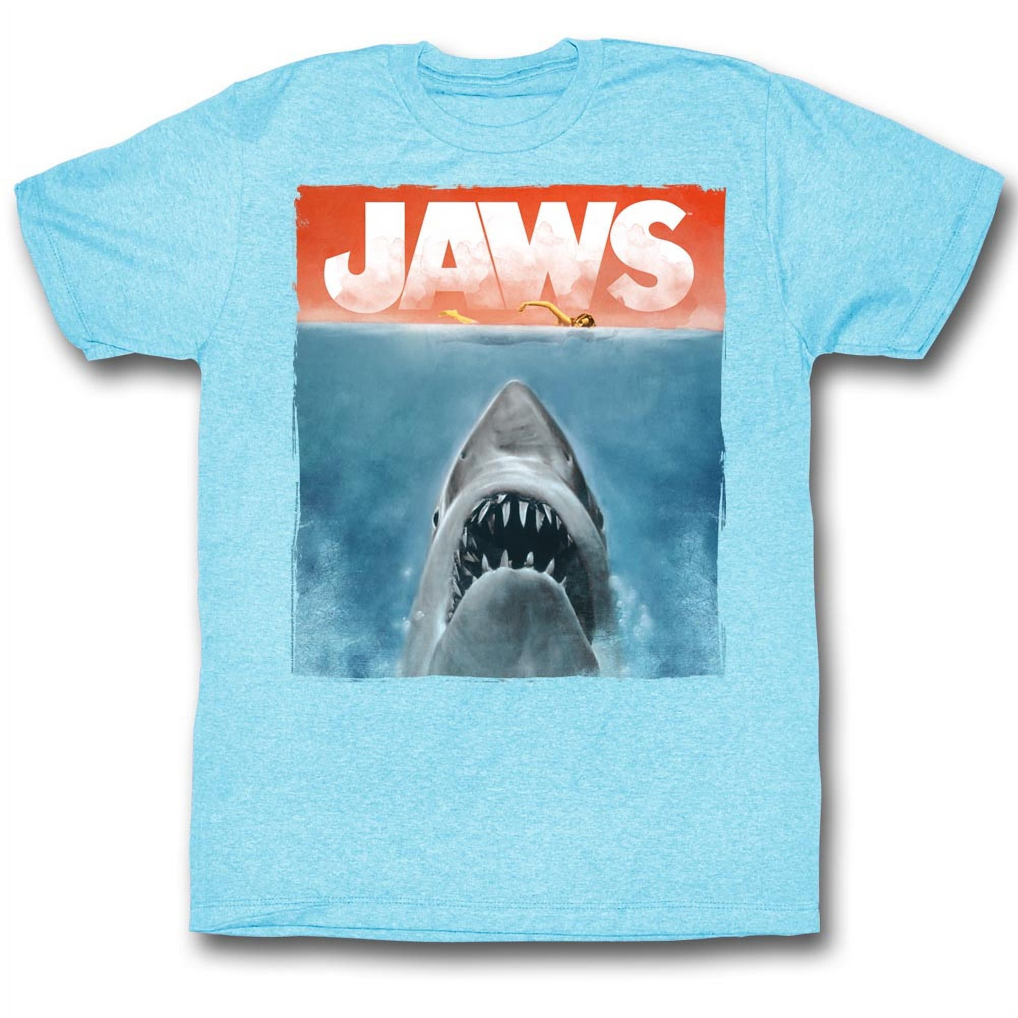 Jaws Movies Colors Adult Short Sleeve T Shirt - Walmart.com