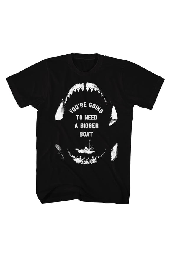 Jaws Movies Sailing Wisdom Adult Short Sleeve T Shirt