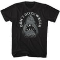 thumbnail image 1 of Jaws Text Arch Black Adult T-Shirt 2Xlt, 1 of 2