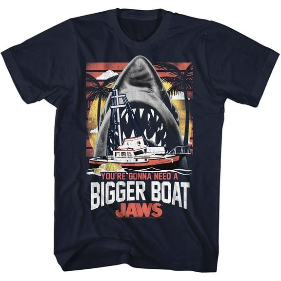 Jaws Movies Ygnabb Adult Short Sleeve T Shirt
