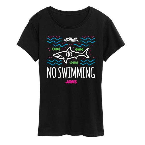 Jaws - No Swimming - Women's Short Sleeve Graphic T-Shirt