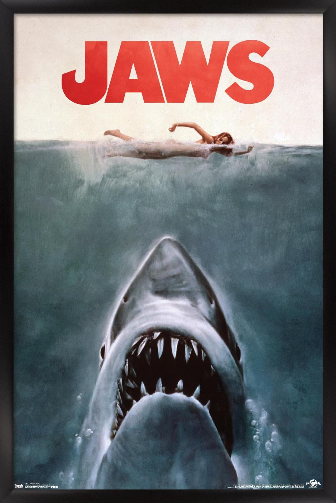 Jaws - One Sheet Wall Poster, 22.375