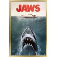 thumbnail image 1 of Jaws - One Sheet Wall Poster, 22.375" x 34", Framed, 1 of 3