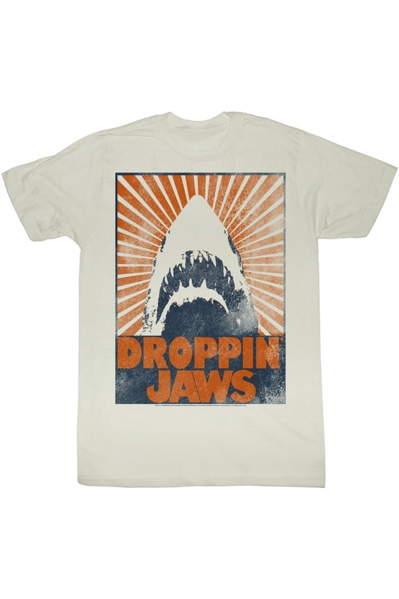 Jaws Show Stopper Natural Adult T-Shirt