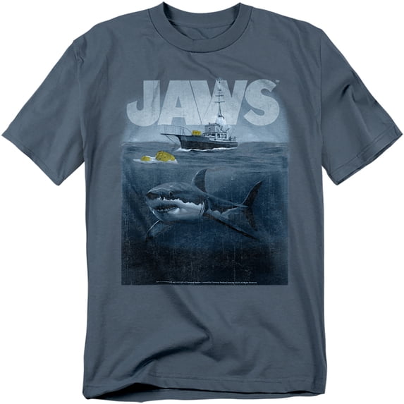 Jaws T-Shirt Silhouette Unisex Graphic Tee For Men & Women