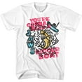 thumbnail image 1 of Jaws Sketch Boat White Adult T-Shirt, 1 of 2